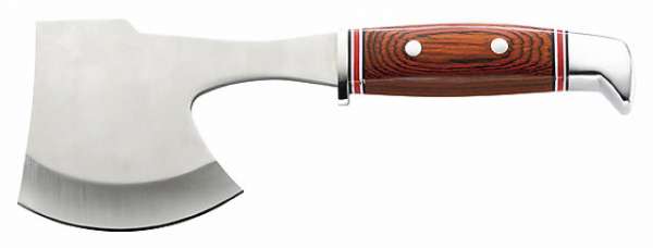 Herbertz Beil, AISI 420, Pakkaholz, Nylon-Kopfscheide