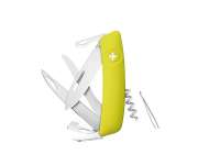 SWIZA Taschenmesser D07 SCISSORS GELB/ GRÜN - Schweizer Messer SWIZA Taschenmesser D07 SCISSORS GELB/ GRÜN - Schweizer Messer
