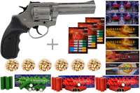 Schreckschuss Silvester Set Professional Zoraki R1 4,5" Revolver Titan + 600 Teile Schreckschuss Silvester Set Professional Zoraki R1 4,5" Revolver Titan + 600 Teile
