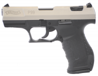 WALTHER P99 Gas-, Signal-, Schreckschuss Pistole 9 mm P.A.K - Mit vernickeltme Schlitten! WALTHER P99 Gas-, Signal-, Schreckschuss Pistole 9 mm P.A.K - Mit vernickeltme Schlitten!