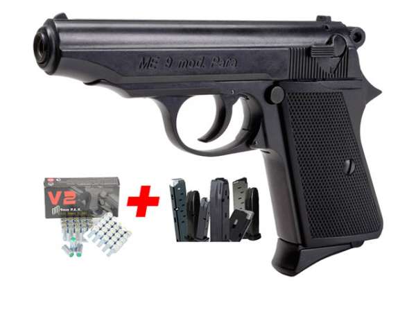 Spar-Set ME 9 Para schwarz Kal. 9 mm P.A.K.