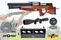 Komplettset: Diana Skyhawk Pressluftgewehr 4,5 mm (.177) + Kompressor + Munition + Ziele + Zubehör Komplettset: Diana Skyhawk Pressluftgewehr 4,5 mm (.177) + Kompressor + Munition + Ziele + Zubehör