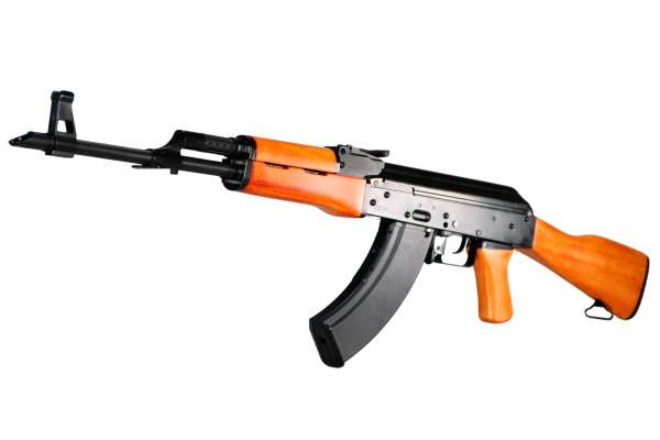 Borner AK74 4,5 mm BB - CO² Luftgewehr - 19 Schuss - Echtholz- Griffe & Schaft