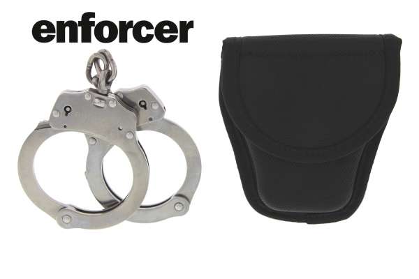 enforcer Edelstahl Handfessel kompl. mit Etui