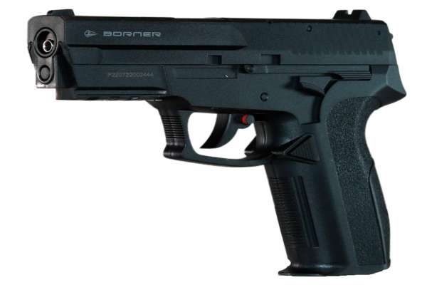 CO2 Pistole Borner 2022, Kaliber 4,5 mm BBs
