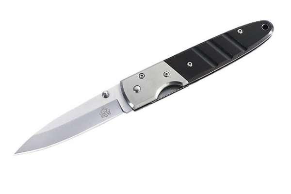 Puma TEC Einhandmesser, AISI 420, Sandelholz