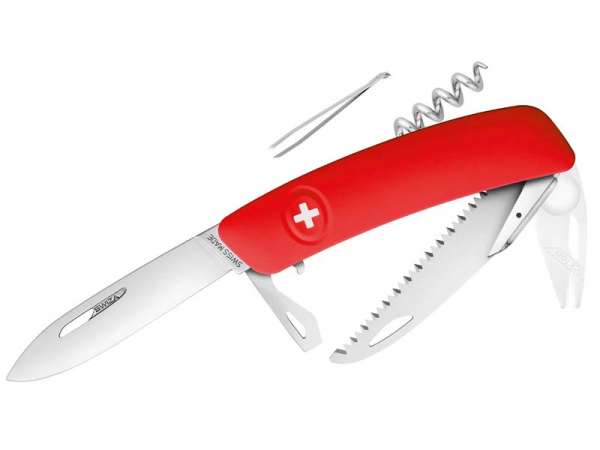 SWIZA Taschenmesser TT05 TICK TOOL ROT - Schweizer Messer