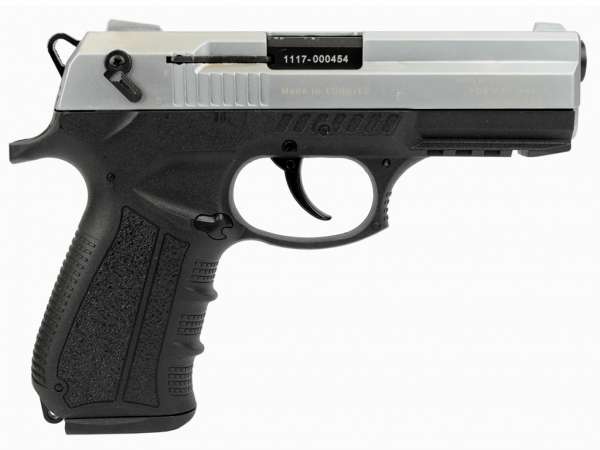 Schreckschuss Set: Zoraki 2918 Chrom matt + 50 Platz- / + 10 Pfefferpatronen 9mm P.A.K.